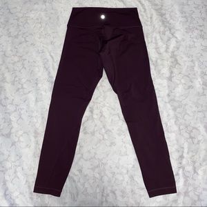 Lululemon leggings 25"